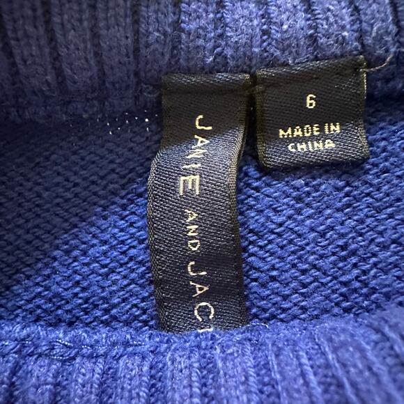 Janie and Jack Fair Isle Sweater sz 6 - Picture 10 of 11